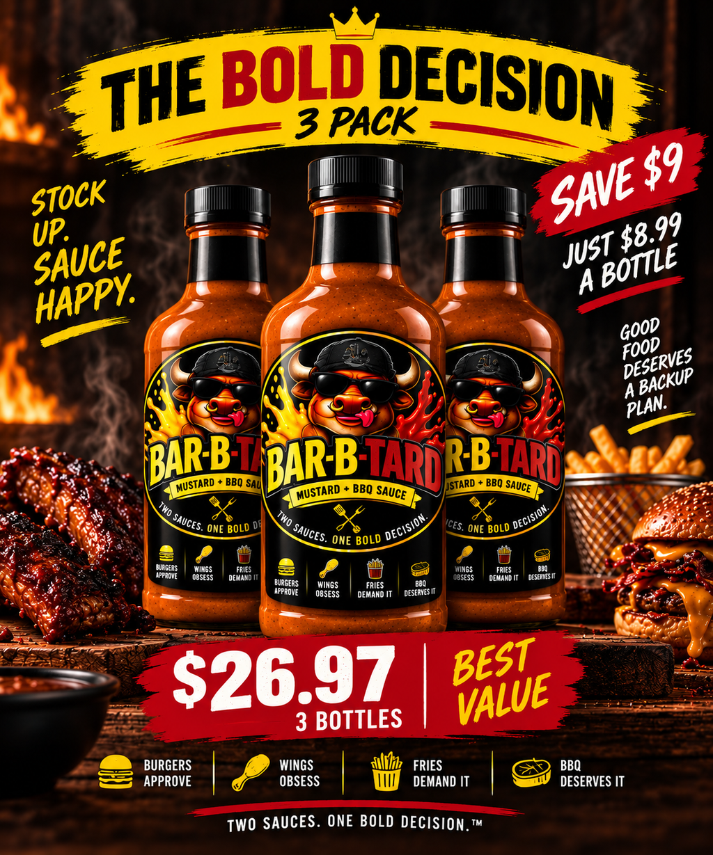 BAR-B-TARD™ Original — Mustard + BBQ
