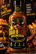 BAR-B-TARD Original Mustard + BBQ Sauce 16oz bottle